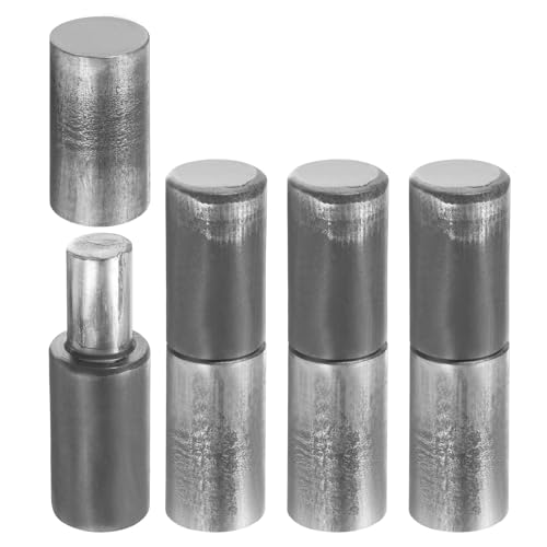QUARKZMAN 4Pcs Charnières À Baril Soudables 3" x 3/4" Acier Carbone