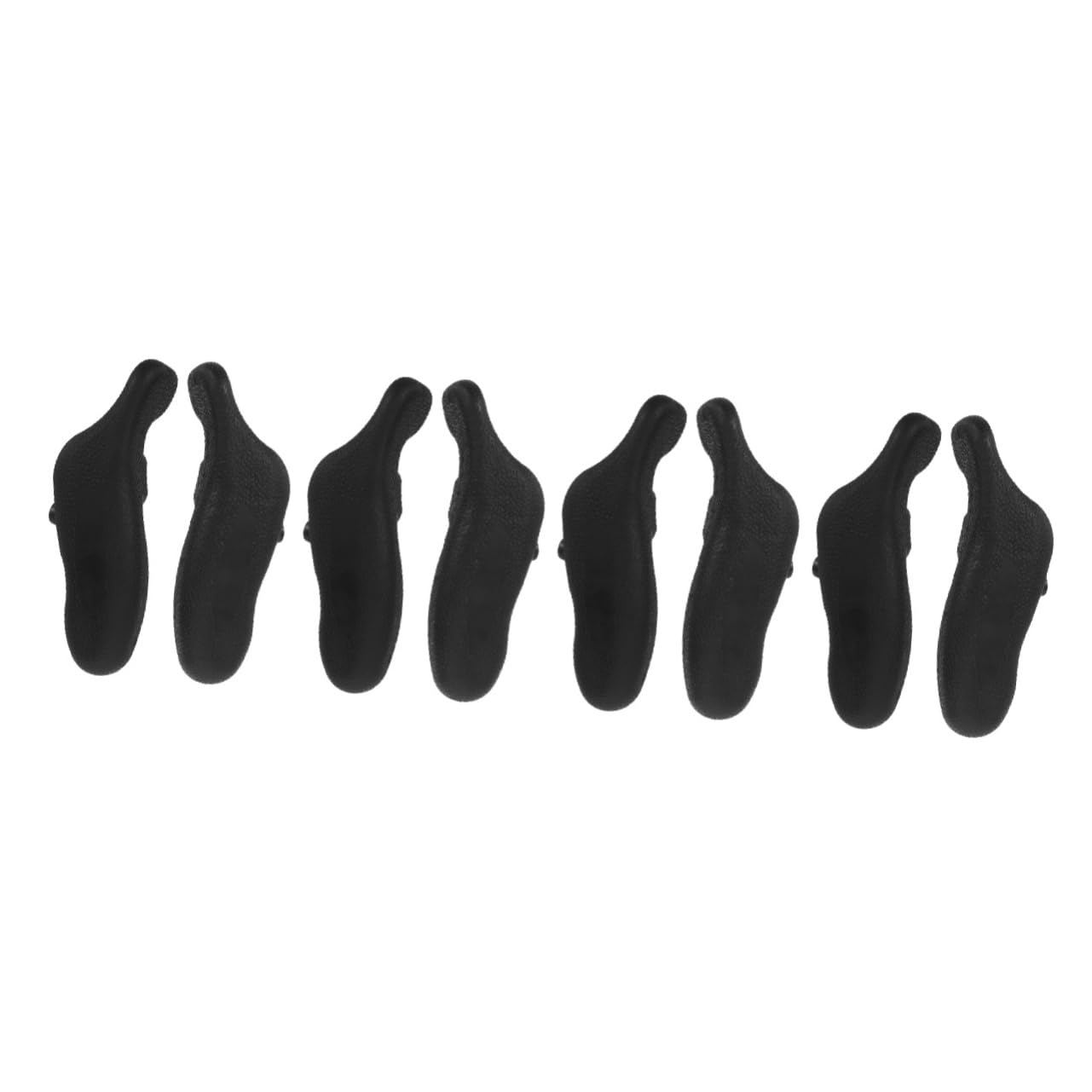 Toyvian Guidon de vélo de Montagne poignées de Couverture de Guidon de vélo Parties à vélo poignées de vélo Guidon pour VTT poignées de Guidon poignée de vélo Caoutchouc Noir