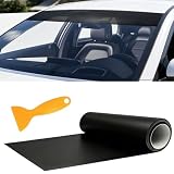 Pare soleil de voiture, bande solaire pour pare brise de 150x20 cm, bande solaire pour voiture, autocollant pour pare brise, bandes pare soleil pour pare brise de voiture et de camion, film teinté