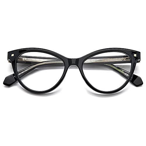 Polaroid Pld D446 Cat Eye Eyeglasses For Women, 52 Mm Size, Black - 3