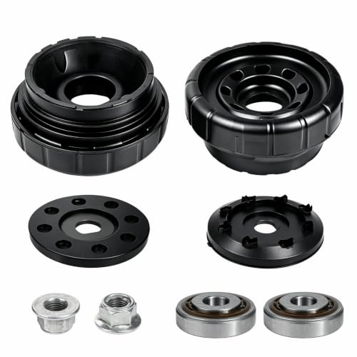 Image of RowGlow 8pcs top strut Mount with Ball Bearing for Trafic MK2 MK3 NV300 Primastar X83 X82 Talento 296, Shock Absorber Top Mounts for Vivaro A B
