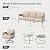 SUNSHINE VALLEY, 5-Seat, Wrought Iron, Patio Conversation Set, Coffee Table