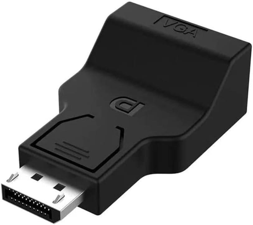 SANEC Display Port to Vga Çevirici, DP to VGA, Display to VGA Görüntü Aktarıcı Çevirici, Dönüştürücü - Görsel 1