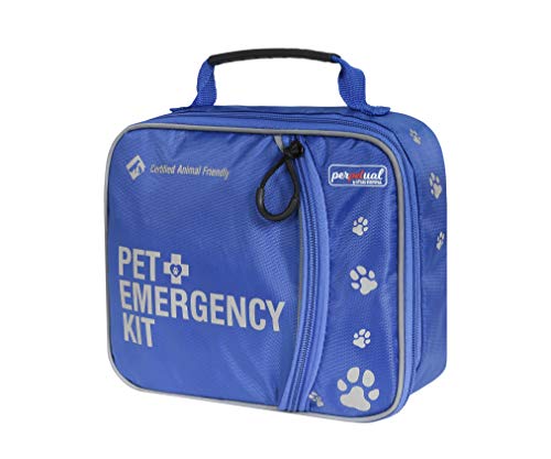 Perpetual Pet First Aid Kit With Vet Wrap, Styptic Powder, Bitter Spray & Veterinary Splint. Ideal For Hiking, Travelling, Camping, Outdoor & Indoor Activities #TOP1