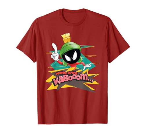 Image of Looney Tunes Marvin the Martian Where Is the Kaboom T-Shirt