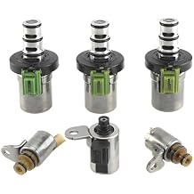 4F27E Transmission Shift EPC PWM 6 pcs Solenoid Kit Compatible With Mazd-a 2 3 5 6 CX-7 MPV 2002-2012 48420K-R FN4A-EL 4 Speed