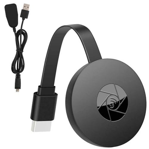 Adaptador Inalámbrico HDMI 4K 1080P HD WiFi Display Dongle - Compatible con...
