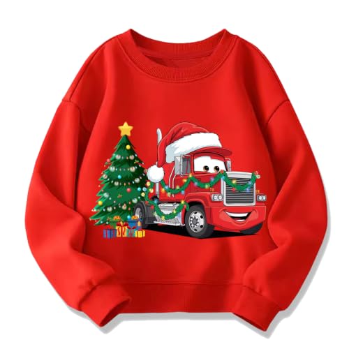 Image of DSWEFS Boys Girls Christmas Jumper Kids Sweatshirt Toddler Top Shrit 5 Y
