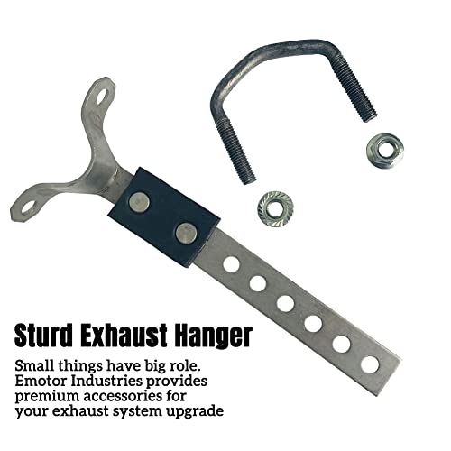 Emotor Industries Heavy Duty Tailpipe Hanger Flexible Swivel Exhaust Bracket, EMHG004 by Generic - Used condition - Image 6