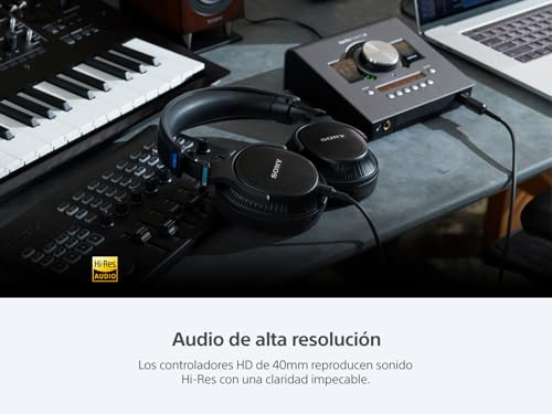 Image of (Refurbished) Sony Mdr-Mv1, Audiophile Headphones for Mixing and Mastering, Studio Monitor Sound for Neutral Frequency Response, Excellent Wearing Comfort, Spatial Sound Creation - Over Ear