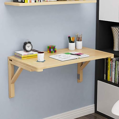 Table pliante murale peu encombrante et bureau modulable