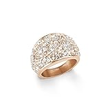 Kristalle von Swarovski s.Oliver Damen-Ring 16 mm Swarovski Elements Edelstahl Kristall mehrfarbig Gr. 56 (17.8) - 567558