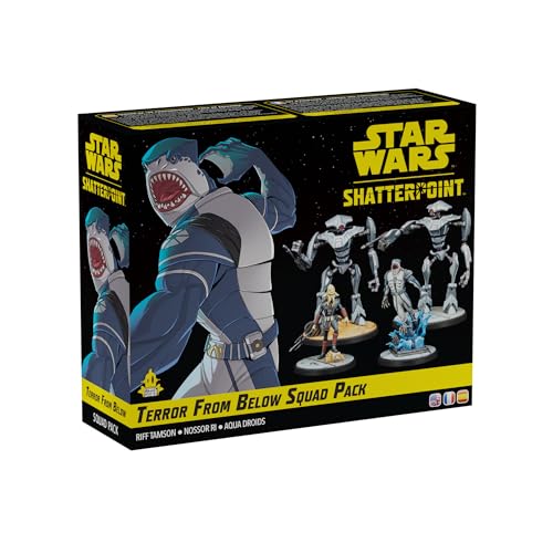 Asmodee, Star Wars: Shatterpoint – Terror from Below, Squad-Expansion, Atomic Mass Games, Tabletop, 2 Players, from Age 14+, 90-120 Minutes, English, French und Spanish