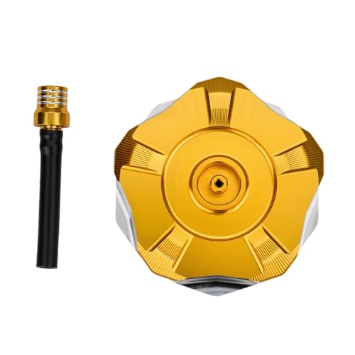 �^���N�L���b�v �k�ɔL DVX 400 TTR250 YZ250F 250 125 YFZ450X 450R ���v�^�[ 125 250 350 CNC �K�X�R���^���N�J�o�[�ɓK�� �K�\�����^���N�L���b�v(Gold)