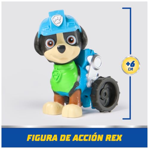 Miniatura 3 de Paw Patrol Patrulla Canina Rex Y Coche Dino Rescue Juguetes Niños 3 Años