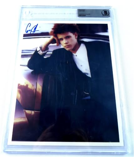 Corey Haim Signed Autographed 8X10 Photo The Lost Boys BAS Encapsulated 4622