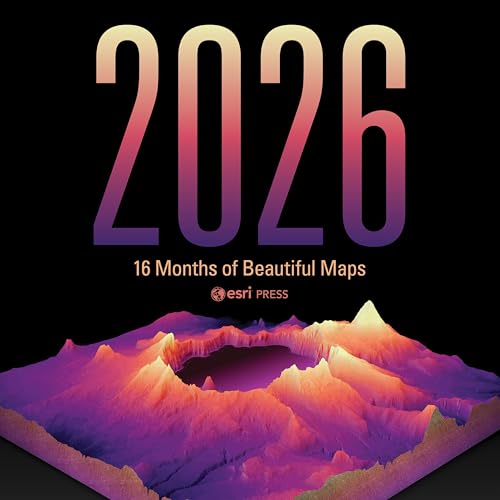 Compare Textbook Prices for 2026 Esri Press Wall Calendar: 16 Months of Beautiful Maps 1 Edition ISBN 9781589488182 by Press, Esri