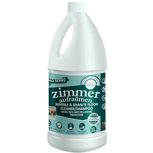 Image of Zimmer Marble & Granite Shampoo /Floor Cleaner-1Lit; PRO Series. 2XTHICK & CONCENTRATED ECONOMICAL.100% BIODEGRADABLE With French Fragrance.Eco-friendly. Kids & Pets Safe