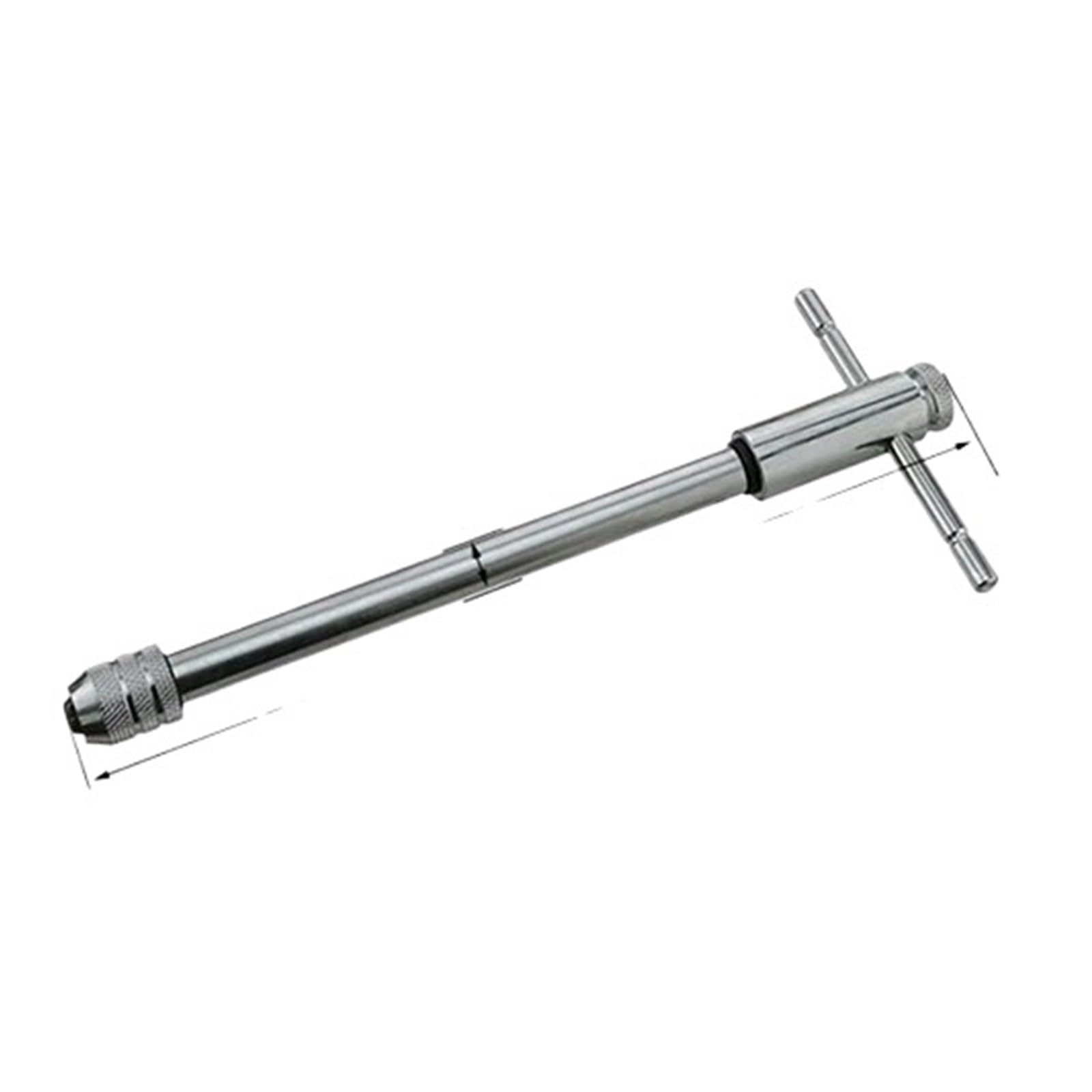 Chiave a cricchetto con impugnatura a T regolabile M3-8/M5-12 - Creatore di filettatura maschio metrica (utensile manuale da officina durevole e ad alta resistenza)(M3-M8 long)