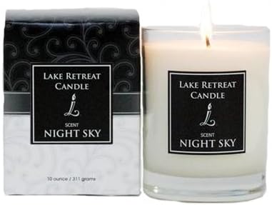 Lakeshore Candle Company Summer Boxed Candle, Night Sky