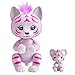 Black Panther Fingerlings Light-Up Baby Tiger and Mini - Tilly and Tammy - Interactive Toy