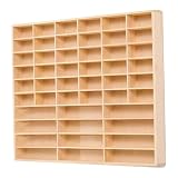 【Materiale di 】Realizzato in legno massello, questo espositore per giocattolo offre durata e un aspetto che si adatta a qualsiasi arredamento della stanza