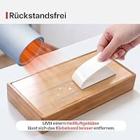 Doppelseitiges Klebeband Extra Stark, 30mm × 3m Doppelklebeband Schaumstoffband, 1600T PE - Montageklebeband, Wasserdichtes Starkes Klebeband für Innen- und, Befestigung von Gegenständen, Bildern – Ansicht 6