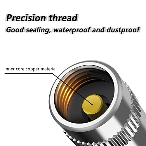 image for Aokdom Universal Tire Pressure Monitor Valve Stem Caps-3 Colors Alarm 