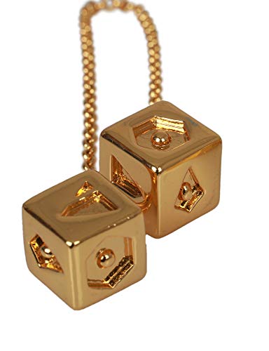 Preisvergleich Produktbild Mesky EU, Han Solo-Würfel, Schlüsselanhänger, Cosplay, Kostüm-Zubehör Glücksbringer, Film-Requisiten-Reproduktion, Geschenk für Erwachsene