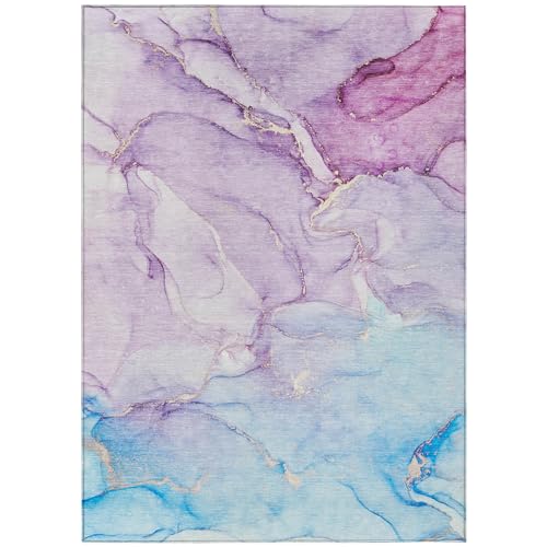 Tapete Addison Rugs Chantille 3' x 5' Morado miniatura 1
