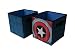 Marvel Avengers Collapsible 2 Pack Storage Cubes, Blue