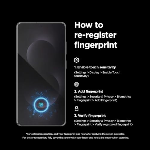 Image of Supershieldz NeoGuard HD+ Tempered Glass Screen Protector Guard for samsung Galaxy S26 Plus / S25 Edge - Case-Friendly, Easy Installation