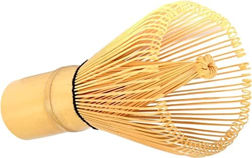 Golden Bamboo Matcha Whisk - Traditional Japanese Chasen