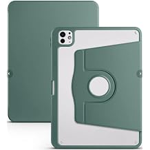 iPad Pro 11 in  2025 M5  ipli 360 Derece D nebilen Standl  Pino iPad Tablet ile Uyumlu K l f  Ye il