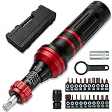 Drehmomentschraubendreher-Set, Verriegelungsknopf und ergonomischer Griff mit rutschfestem Griff...