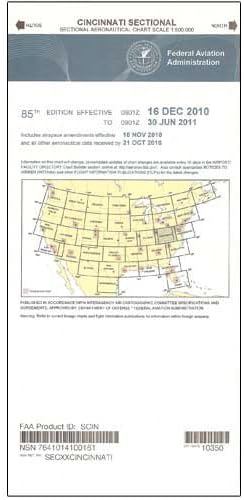 FAA Chart: VFR Sectional CINCINNATI SCIN (Current Edition)