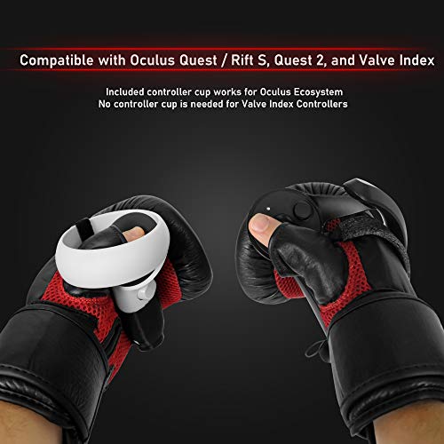 DeadEyeVR Ultimate Boxing Gloves - Boxing Mitts for Oculus Quest and Rift S for Virtual Reality Thrill of The Fight BoxVR