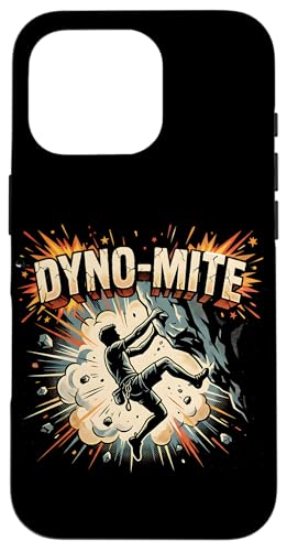 �N���C�~���O �_�C�m DYNO MITE ��� ���� �{���_�����O �A�N���o�b�g �X�}�z�P�[�X iPhone 16 Pro �p