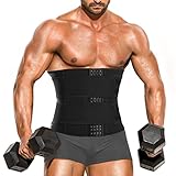 Waist Trainer Trimmer for Men Tummy Control Shapewear Neoprene Sweat Belt Slimming Body Shaper...