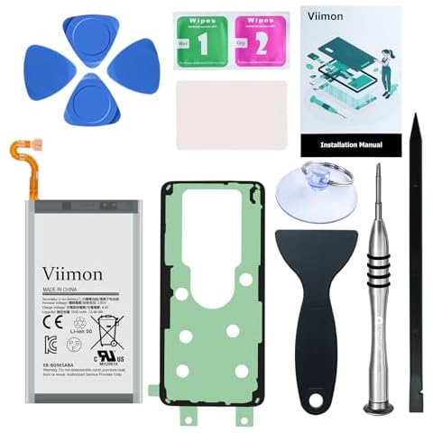 Viimon S9 Plus Battery Replacement Kits (New Upgraded) for Samsung Galaxy S9 Plus SM-G965U All Models with Adhesive and Repair Tool Kits Cover