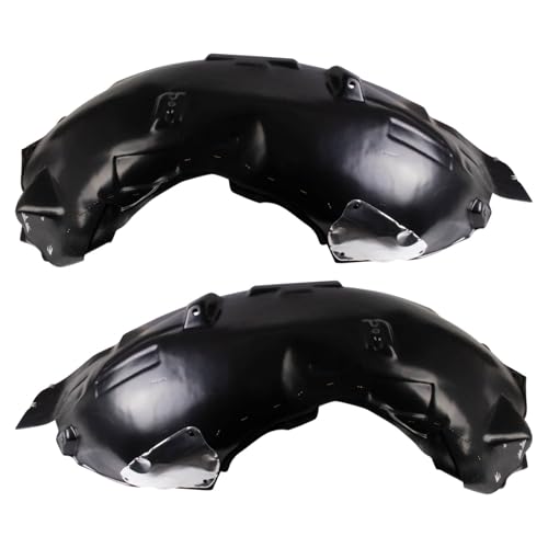 Image of TRQ Front Inner Fender Liner Set Compatible with 2021-2022 Ford F-150 FO1248213 FO1249213