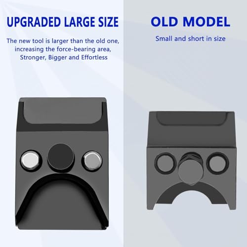 THIKPO 2.4“ Federbein-Spreizer mit Geteilter Nabe, Achsschenkel-Spreizer, Einfach zu Bedienendes Federbein-Spreizer-Werkzeug, Universell Einsetzbar, Stahlkonstruktion für die Meisten Fahrzeuge