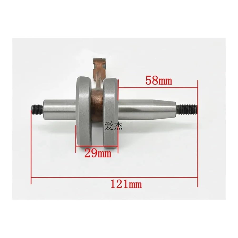 Cigüeñal Compatible con Motor TJ45 TJ45E, desbrozadora, Perforadora, Taladro, reemplazo de cigüeñal.