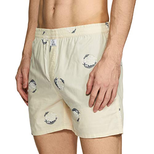 Image of Longies Men's Cotton Boxer Shorts (Pack of 1)