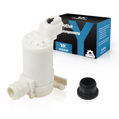YOKKIP Windshield Washer Pump - Replacement Nissan 1998-2005 Frontier, 1996-2004 Pathfinder, 1993-2003 Altima, Washer Fluid Pump Replaces OEM: 28920-3Z000
