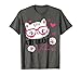 Cute 4th Grade Vibes Cat Kitten Lover Back To School Girls T-Shirt