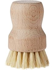 Fox Run Kitchen Brush, Small Dish Brush with Natural Bristles, 3"