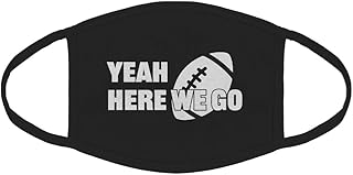 Indica Plateau Yeah Here We Go Dallas Football Cotton Face Mask