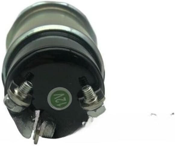 12V Stop Solenoid Valve, Compatible with Woodward MF7250 MF7252 MF8160, 12V SA-3991-12 836640253, Standard Replacement Parts for Agricultural Construction Equipment