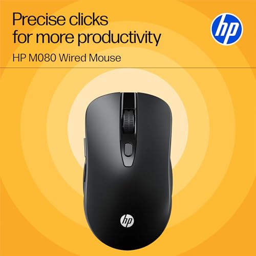 HP M080 Wired Mouse (AB3C5AA) view 2